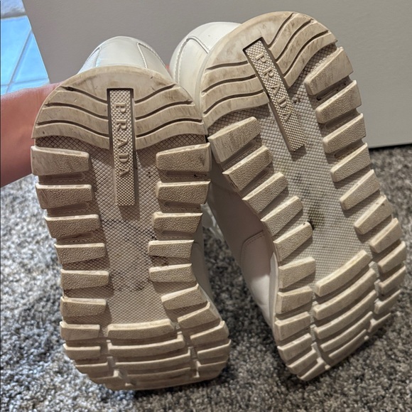Prada Ivory Athletic Shoes - Picture 6 of 8